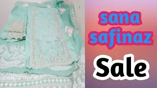 pakistani summer outfits/unstitched lawn for women/she essentials by sahar/#2