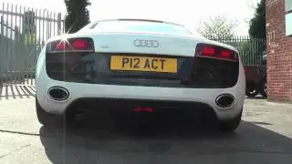 Audi R8 V10 with Milltek Racing Exhaust