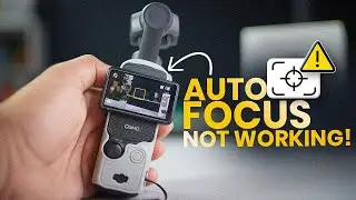 Как исправить проблему с автофокусировкой у DJI Osmo Pocket 3 | Решения для автофокусировки