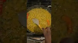Attieké with  fish, Yum!