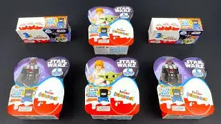 🌠 2026 Star Wars Kinder Surprise Eggs ASMR Unboxing! New Toys! Applaydu QR Codes!