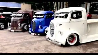 CRAZY 1938 Ford COE mid engine custom with air ride