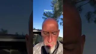 Building energy. Becoming a storm. Expression.