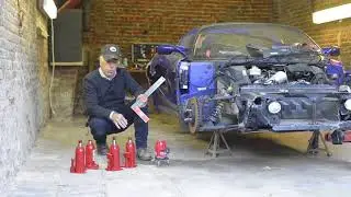 Lotus Elise S2, 135 R. Ремонт, часть 2 – Проверка прямолинейности шасси.