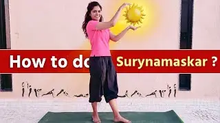 Learn Surya Namaskar Step by Step | Complete Sun Salutation Guide for Beginners 🌞 yogi's yoga
