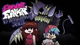 FNF VS AMALGAMATE JEVIL - Clowning