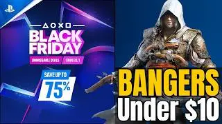 14 АБСОЛЮТНО БЛЕСТЯЩИХ ИГРОВ до 10 долларов! | Распродажа PSN &laquo;Чёрная пятница&raquo; 2025