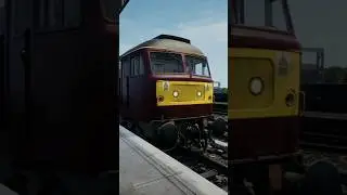 West Coast Railways Class 47 leaving Leeds