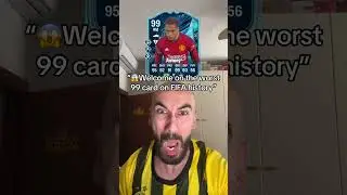 Cristiano Ronaldo and Antony in the worst 99 cards on fifa history