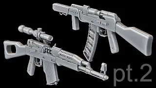 Atomic Weapon modelling pt.2