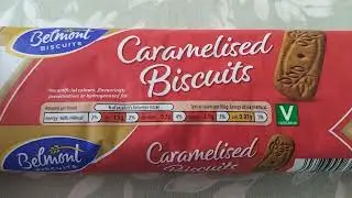 One Minute Biscuit: Belmont Biscuits Caramelised Biscuits