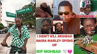 Video! Naira Marley Reacts To Mohbad's Death, Deny accusations from fans