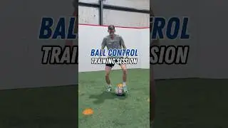 Ball Control Training Session #footballtraining #ballmastery #soccerdrills #soccershorts #football