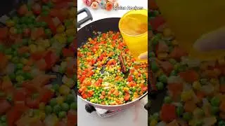 Rice With Vegetables, Easy and delicious. #viral #ramadan #rice #recipes