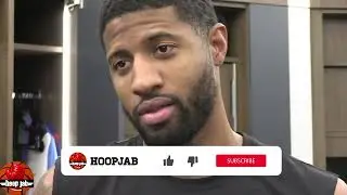 Paul George Reacts To Kawhi Leonard's Return. Clippers vs Pistons Postgame. HoopJab NBA