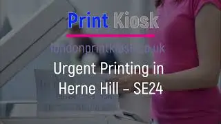 Herne Hill SE24 | Local Self-Service Printing Made Easy