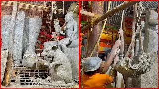Khairatabad ganesh 2025 today update pancha work completed