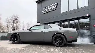 Dodge Challenger 5.7 HEMI układ wydechowy catback aktywny wydech MGmotorsport CARRO.PL
