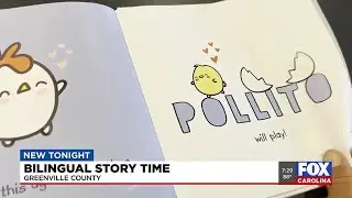 Bilingual story time in Greenville County