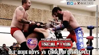 USWA: The Ole' Dixie Boys vs The Circle of Disrespect  - Red, White & Bruised: Escalation 7/17/15
