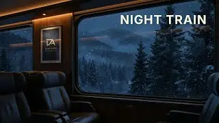 Fall Asleep on a Luxury Night Train 🚆 Deep Sleep Music for Insomnia (3+ Hours)