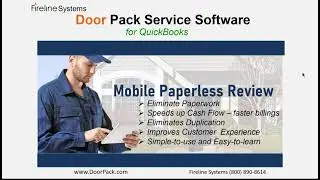 Door Scheduling Dispatch Service Software  for QuickBooks