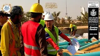 Chinese Engineers continue to supervise ongoing Water Park development Works || Blue World City