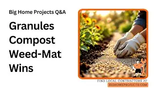 Granular Timing Compost Layer Weed-Mat Strategy for Ants