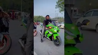 Ninja Zx10r | Arrow Exhaust ⚡️#automobile #zx10r #kawasaki #ninja #exhaust #haryana #india