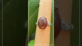 VisePect Before and After, The Hematite Red Jasper Cabochon Ring before and after Polished.