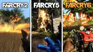 Evolution of Fire Effects in Far Cry Video Games