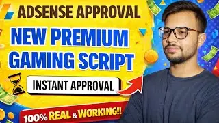 Instant Google AdSense Approval 2026 🚀 | AdSense Approval Gaming Script 🎮 | PHP Tool Script Method 😱