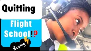 Quitting Flight ✈️School !? | Why Now?| PrincessAnuTv
