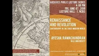 Archives@NCBS Public Lecture Series: Cartography