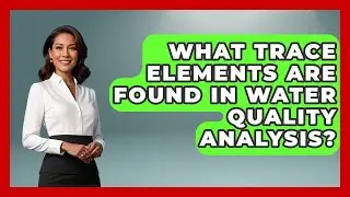 What Trace Elements Are Found In Water Quality Analysis? - Water Science For Everyone