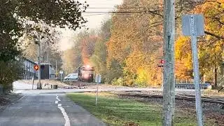 Norfolk Southern H95 Light Engine Move in Mount Wolf - 11/3/25