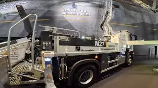 Putzmeister 27Z Concrete Pump at Bauma 2025