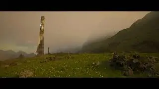 Grassy Mountain Landscape 01