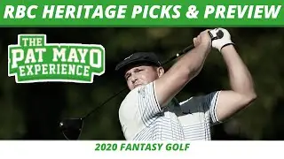 Fantasy Golf Picks - 2020 RBC Heritage Picks, Predictions, Odds, One and Done