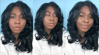 $30 WIG | Sensationnel Empress Curved Part Lace Front Wig: Megan Wig Review