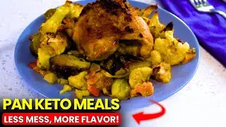 Easy Sheet Pan Keto Meals for Busy Families || One-Pan Dinners with Big Flavor & No Mess