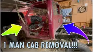 One person cab removal!!!! | 1988 F150 4x4