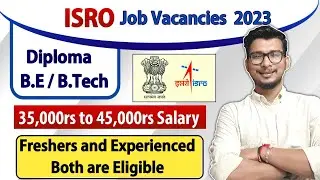 ISRO recruitment 2023 | isro job vacancy 2023 | isro job | isro vacancy 2023 | isro jobs 2023 | ISRO