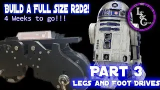 Сборка R2D2, часть 3 &mdash; Ноги и привод.