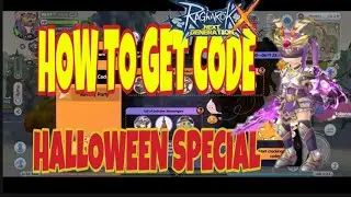 RAGNAROK X NEXT GENERATION HOW TO GET CODE ON GHOST EVENT (HALLOWEEN SPECIAL)