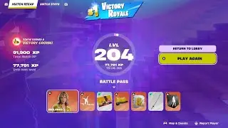 Fortnite Battle Royale Victory Boss!!!