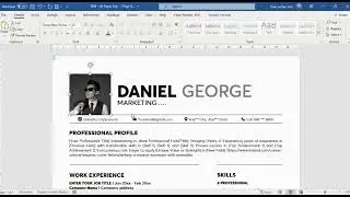 Edit Resume CV Template Word & Google Docs 58 - Mr.cam