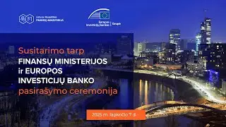 300 mln. eurų EIB paskolos ES rytinei sienai stiprinti pasira&scaron;ymas ✍️