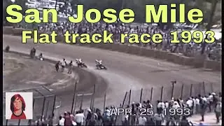 San Jose Mile 1993 flat track motorcycle race
