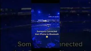 somebody connected their phone to the Bluetooth #trending#viral#youtubeshorts#stadium#bluetooth